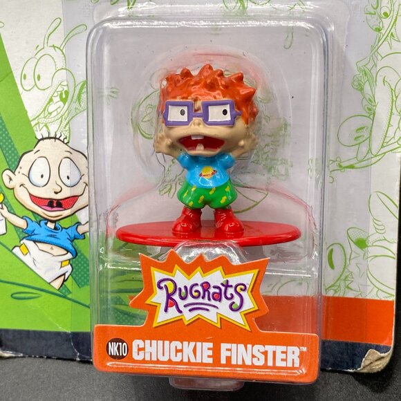 Nickelodeon Rugrats Chuckie Finster Nano Metalfigs 100% Die Cast Metal - Picture 3 of 7